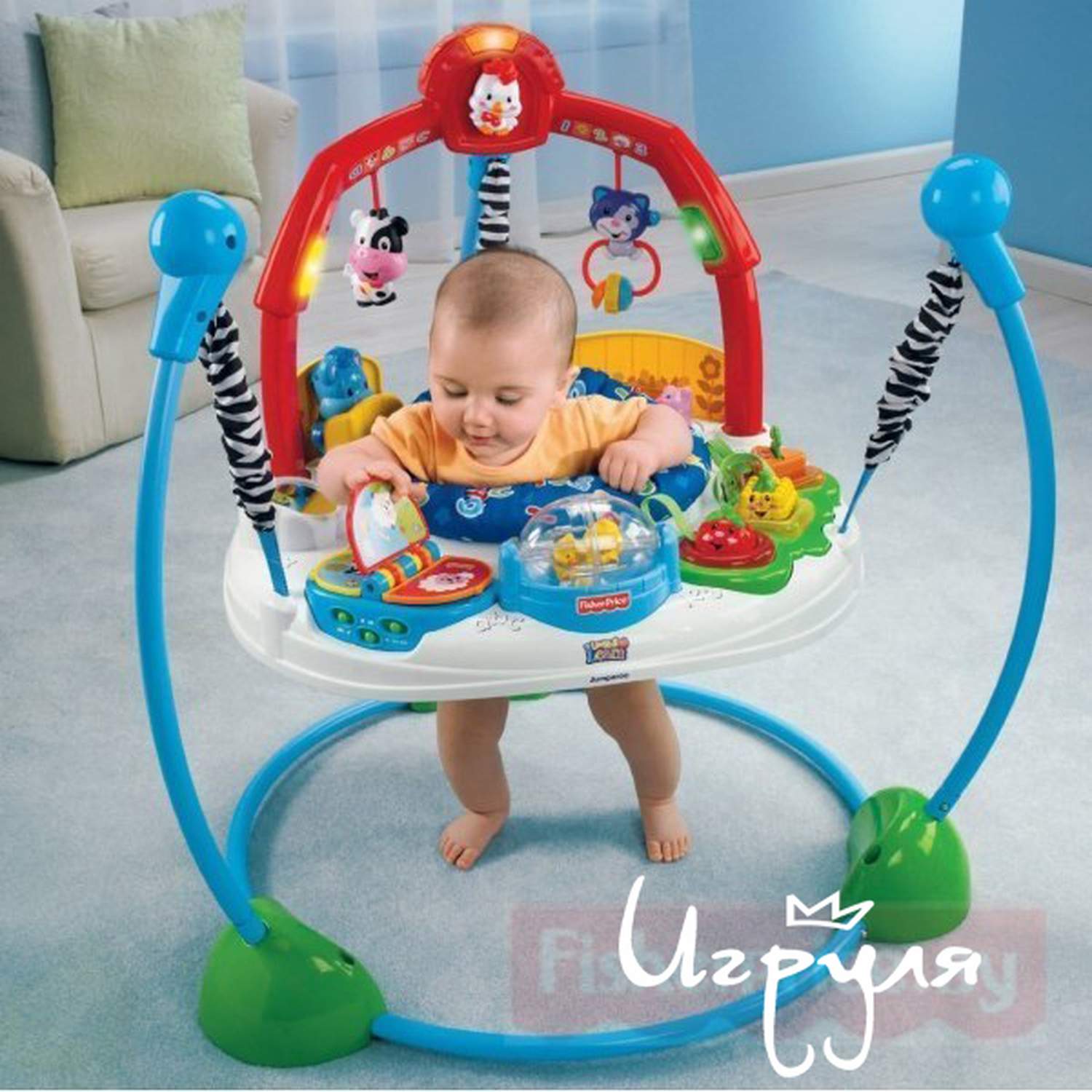 ПРЫГУНКИ «ФЕРМА» FISHER PRICE