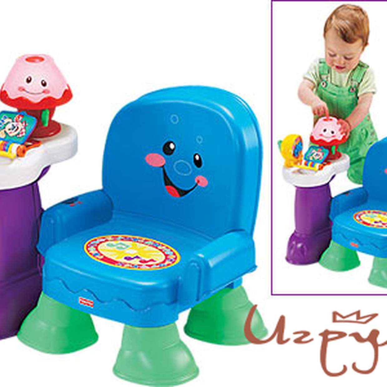 МУЗЫКАЛЬНОЕ КРЕСЛО FISHER-PRICE