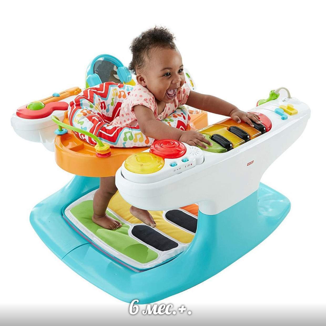 МУЗЫКАЛЬНЫЙ ЦЕНТР FISHER-PRICE 4-IN-1 STEP ‘N PLAY PIANO