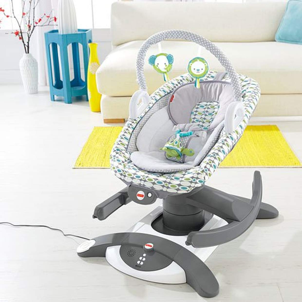 КАЧЕЛИ-ШЕЗЛОНГ «ROCK ‘N GLIDE» FISHER-PRICE