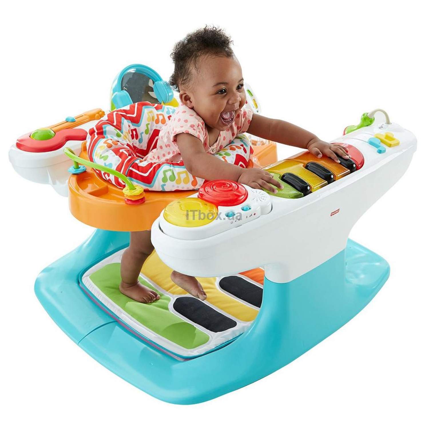 Музыкальный центр Fisher-Price 4-in-1 Step 'n Play Piano